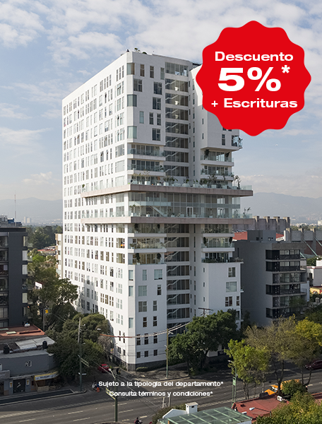 Departamentos en Único Coyoacán, GDC Desarrollos